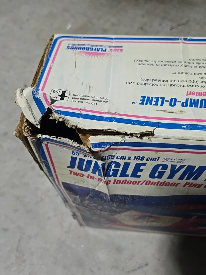 Intex Jump-O-Lene Play center Playground Bouncer Vintage Jungle Gym Inflatable  - Image 3 of 4