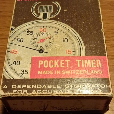 Pocket Timer Dependable Stopwatch