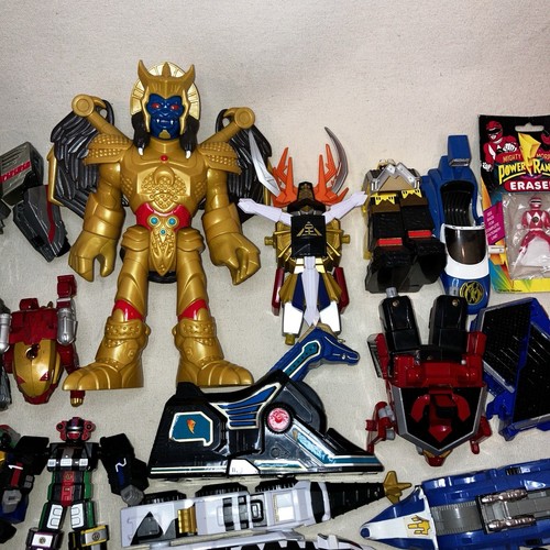 Großes Konvolut Power Ranger MMPR Bandai Figuren, Zubehör, Fahrzeuge, Spielzeug - Bild 3 von 10