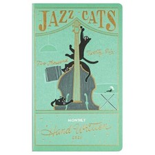 Greeting Life Chalk Boy Planner 2026 B6 Slim Monthly Hardcover Green CD-1411-CB