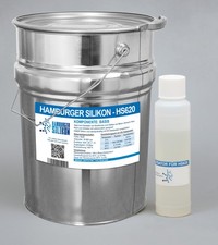 HS620 - 2K Silikon Abformsilikon Dubliersilikon Kautschuk Formenbau 20ShA, 1kg