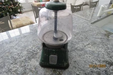 Antique 1-cent Silver King Nuts / Gumball Machine ✅️TESTED