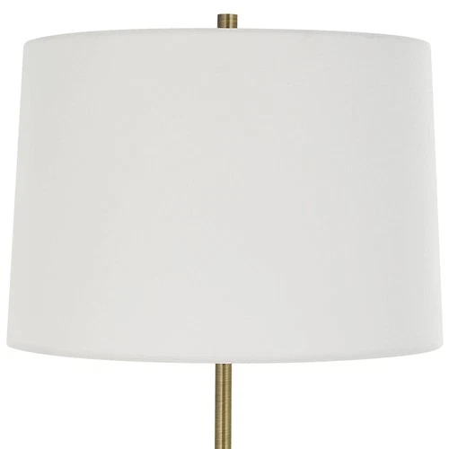 Uttermost Annora 34" High Modern Textured White Ceramic Table Lamp - Picture 6 of 7