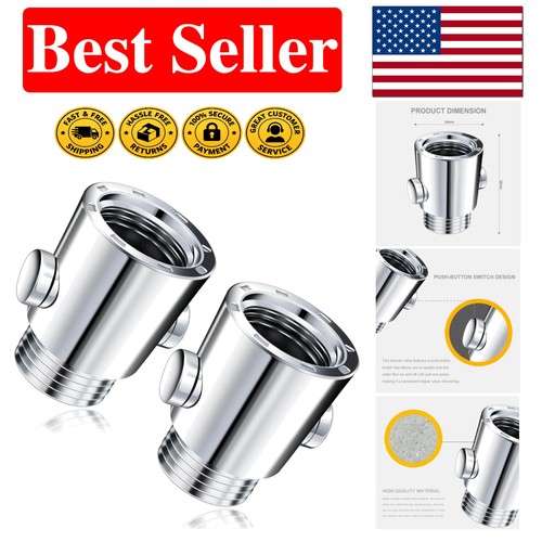 Luxury G1/2'' Push-Button Shower Shut Off Valve - Effortless Water Control