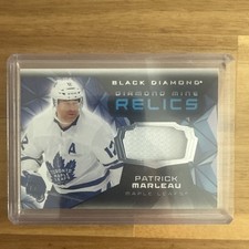 🔌IU 2025-26 UD BLACK DIAMOND HOCKEY MINE RELICS JERSEY PATRICK MARLEAU