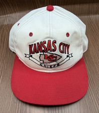 Vintage-Kansas City Chiefs-Drew Pearson/Team NFL White/Red Snapback Hat/Cap