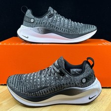 Nike Women's Size 9 ReactX Infinity Run 4 Shoes - Oreo Black White DR2670-003