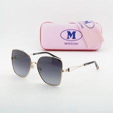 New Missoni MIS 0052/S 0J5G 9O Gold/Dark Grey Gradient 59-17-145 Sunglasses