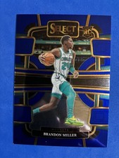 2023-24 Panini Select -  Brandon Miller #80 Blue (RC) Free Ship/Toploader