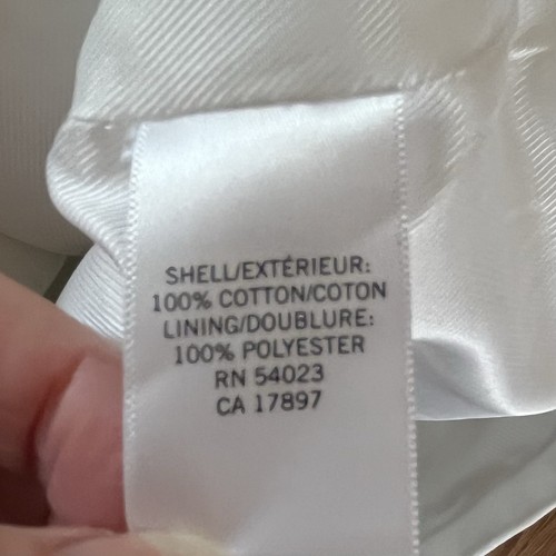 Banana Republic Women’s White Medium Button Down Double Breasted Jacket - Picture 7 of 7