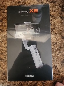 Hohem iSteady XE 3-Axis Smartphone Stabilizer With A Magnetic Fill Light.