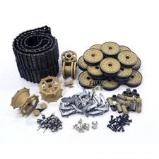 HENGLONG 3888A-1 RC 1/16 carro armato tedesco King Tiger pezzo di ricambio: pista/ruota in plastica