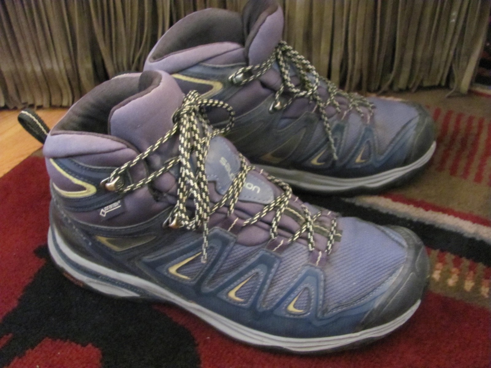 Stivali Salomon Gore Tex X Ultra Wide Mid da trekking trail donna 9