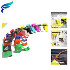 Physix Gear Cotton Kinesiology Tape Roll 16ft, Latex-Free Athletic Tape for M... 3.48 per gallon