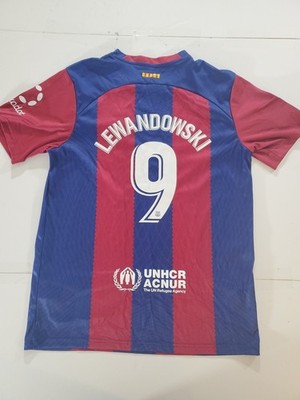 Robert Lewandowski #9 FC Barcelona 23/24 Nike Home Soccer Jersey