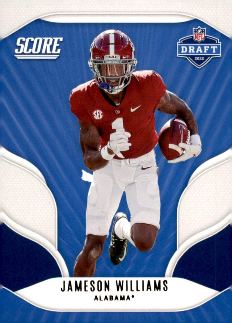 2022 Score #D9 Jameson Williams NFL Draft