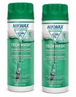 2 Pack Nikwax Tech Wash 10 Fl Oz each  One Color 20oz total