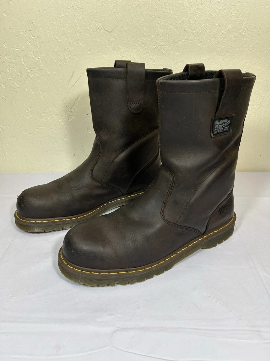 Dr. Martens Reactor Industrial Bear Work Boots Bark Brown‎ 12754201 Mens 14 NEW Dr. Martens M Brown Boots for Men for Sale | Shop New & Used  main image 4