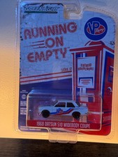GreenLight 1968 Datsun 510 Widebody VP Racing Running on Empty S17 Diecast New