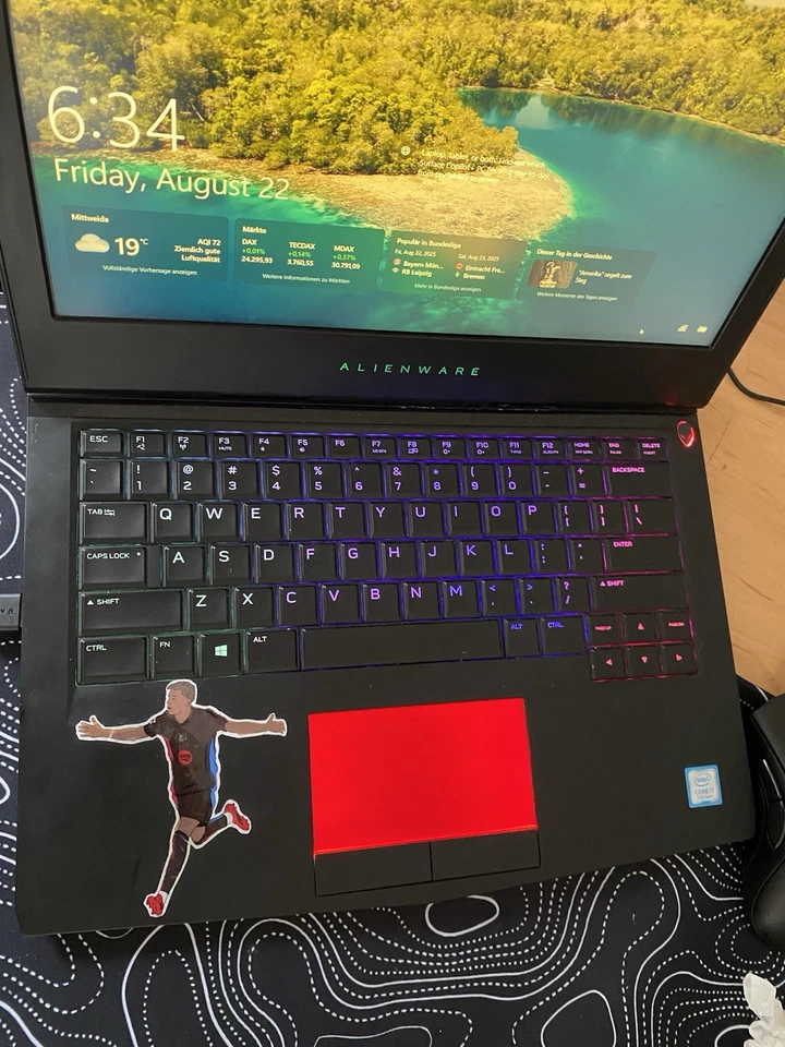 Alienware 13 R3 I7-7700HQ GTX 1060 6GB 16GB RAM 256GB NVMe SSD Windows 10 - Bild 3 von 4