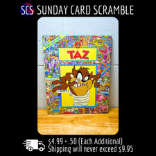 LOOK AND FIND TAZ WARNER BROTHERS LOONEY TUNES By Tom Demichael - Hardcover