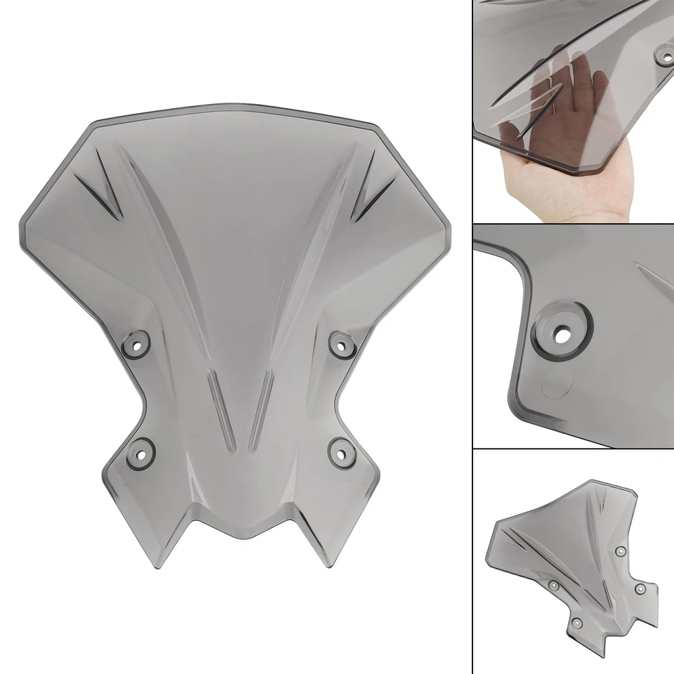 Windshield Windscreen for Kawasaki Z900 2020-2024 Gray US - Image 2 of 4