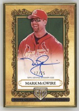 Mark McGwire Cards, Rookie Card and Autographed Memorabilia Guide 8