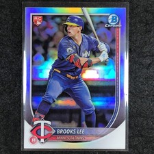 2025 Bowman Baseball BROOKS LEE Rookie Chrome Base Refractor #72