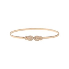 Gold Belt for Women Elastic Skinny Thin Chain Waistband with Metal Buckle for...