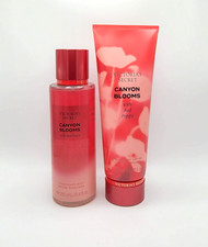 Victoria's Secret Canyon Blooms Body Mist Spray  Body Lotion Set of 2