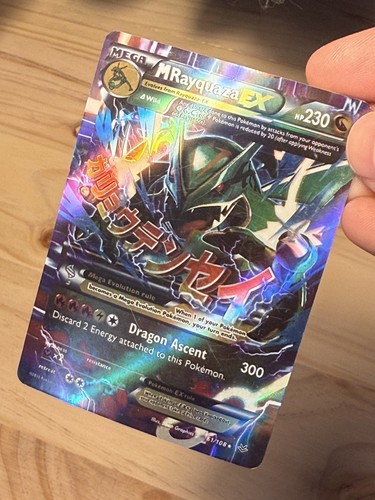 M Rayquaza EX - 61/108 Pokémon TCG XY: Roaring Skies Ultra Rare