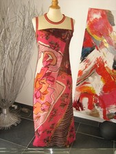 ELEGANTE ROBE LONGUE COLORéE MAXI DRESS COLLECTION SAVE THE QUEEN  M 38 UK M 10