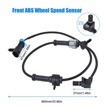 2PCS Front ABS Wheel Speed Sensor for Silvera...