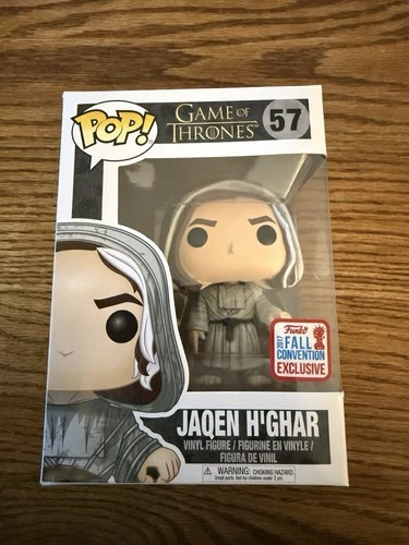 Funko Pop! Game Of Thrones Jaqen H’ghar #57 Fall Convention W/ Protector