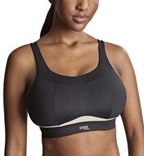 New 75 Panache 7344 Freedom Full Coverage Unlined Wireless Sports Bra US 36D