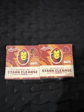 NEW Lot of 2 Dr. Squatch Bar Soap Stark Cleanse Iron Man 5 oz. Avengers Marvel 