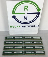 LOT 8x Micron MTA18ASF1G72PZ-2G1A2IK 8GB 1Rx4 PC4-2133P ECC DDR4 Server Ram 64GB
