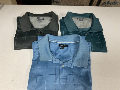 Van Heusen Polo Mens (2) Flex (1) Classic Fit , Short Sleeve shirts size XL