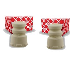 2X FEBI BILSTEIN PU (POLYURETHAN) ANSCHLAGPUFFER VORNE PASSEND FÜR AUDI A3 Q4