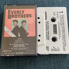 Everly Brothers Cassette Tape Album 24 Original Classics 1984 Artista TESTED