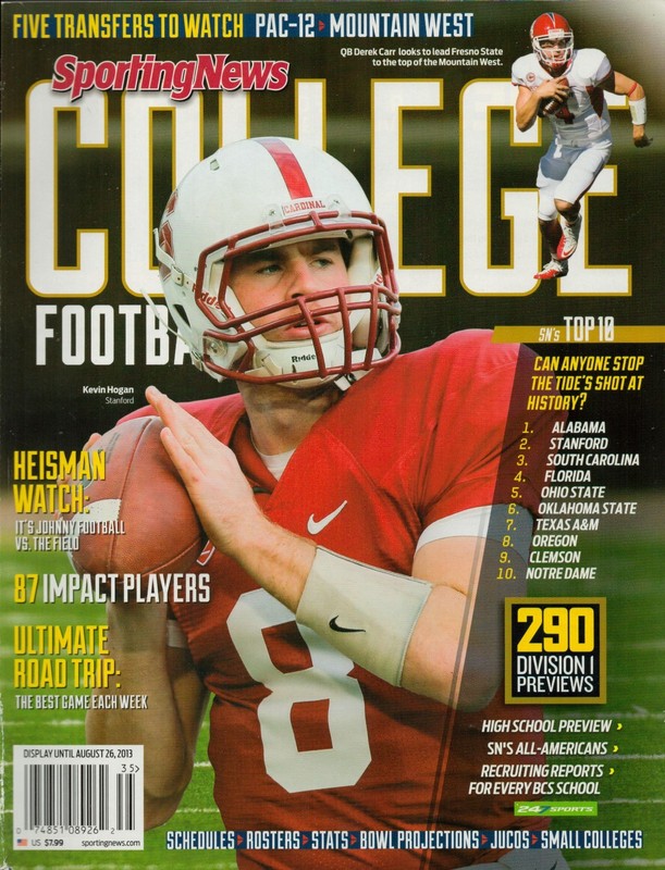 SPORTING NEWS College Football 2013