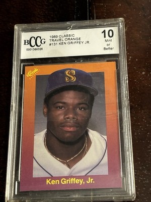 1@89 Classic Ken Griffey Jr Rookie Card Rare Rare Baseball Card #131 BCCG  10 | eBay