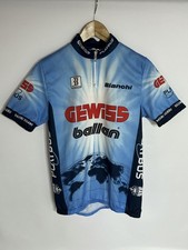 Bianchi Cycling Jersey Gewiss Ballan Playbus | Men's | Blue/Red/White | Medium |
