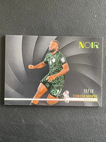 Terem Moffi 2024-25 Panini Noir Soccer Gold 10/10 #135