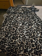 Leopard Print Halter Dress