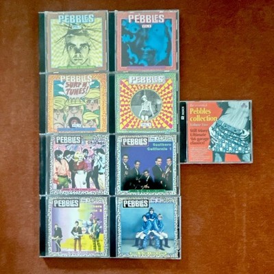 AIP Pebbles CD Lot Vol 1 2 4 5 7 8 9 10 + Essential Collection Vol 2