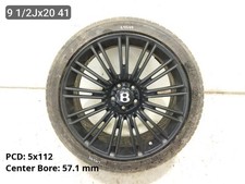 Alloy rim Bentley CONTINENTAL FLYING SPUR 2012 R20 ET41 3W0601