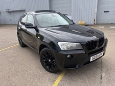 BMW X3 (2011) 2.0d SE Black SUV 5dr Diesel Manual xDrive Euro 5 (s/s)