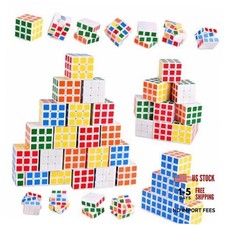 Mini Cube Puzzle,1.18in 3x3 Magic Cube School Rewards  Classroom Prize 96pcs