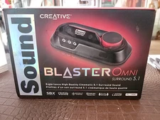 Creative Sound Blaster Omni Surround 5.1 USB External Sound Card SB1560